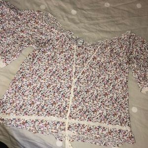 Adorable Off the Shoulder Blouse